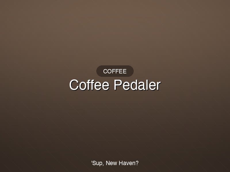 The Coffee Pedaler