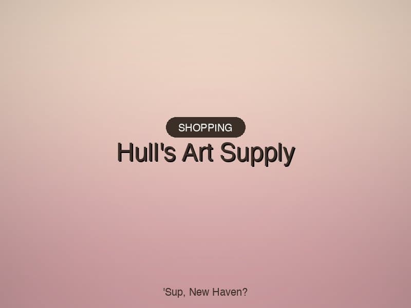 Hull's Art Supply & Framing