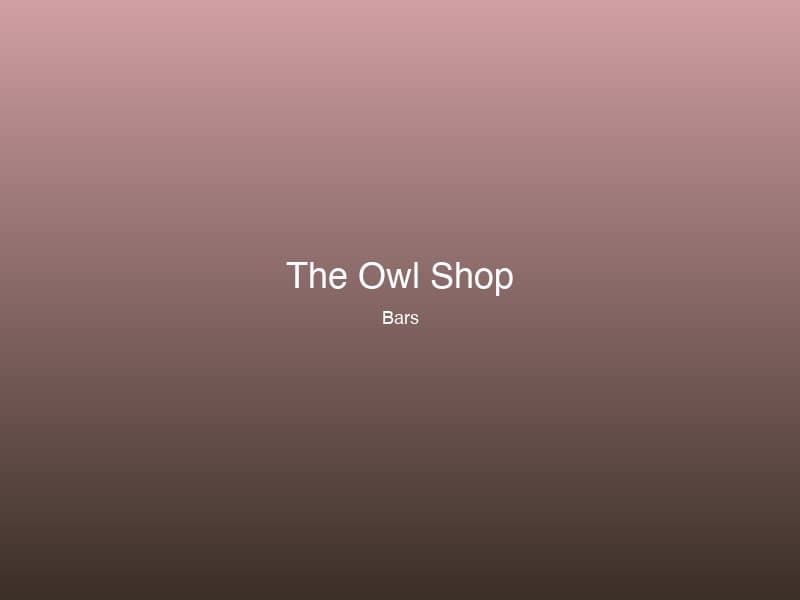 The Owl Shop