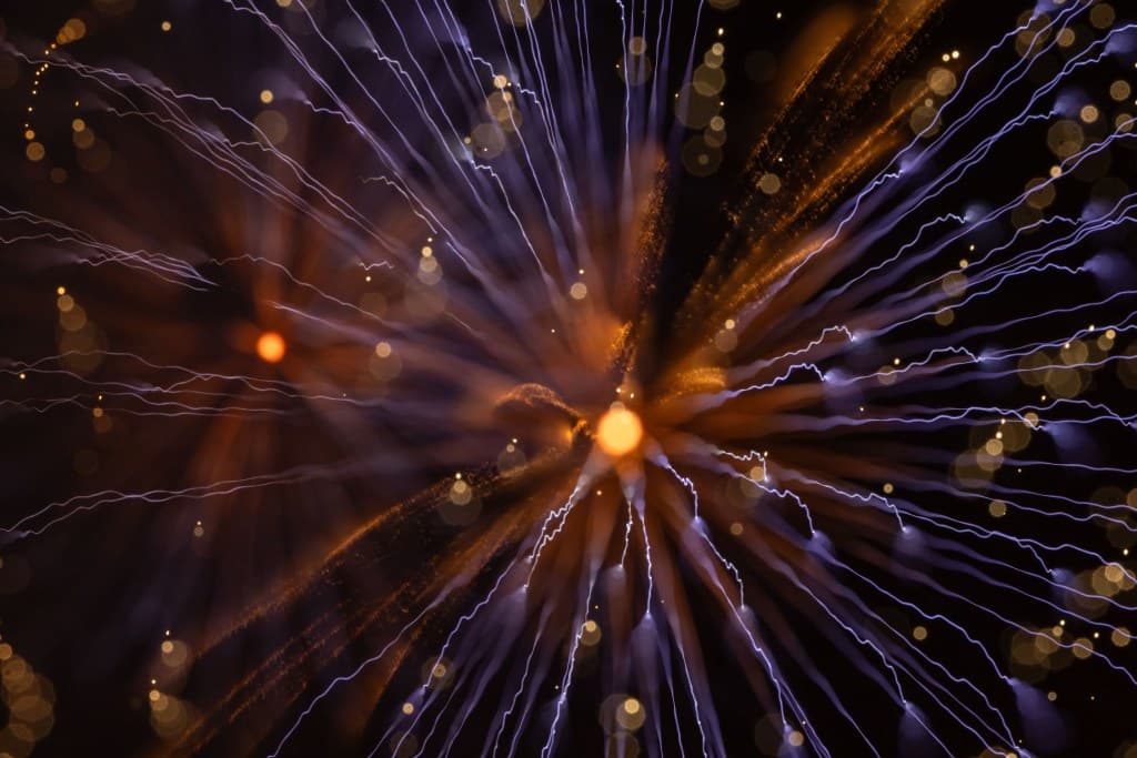 Saturday’s Fireworks, In Photos