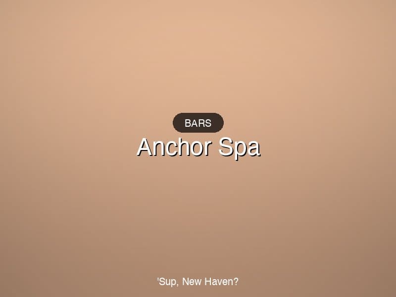 Anchor Spa