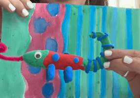 After-School Activity: Camouflaged Chameleon!