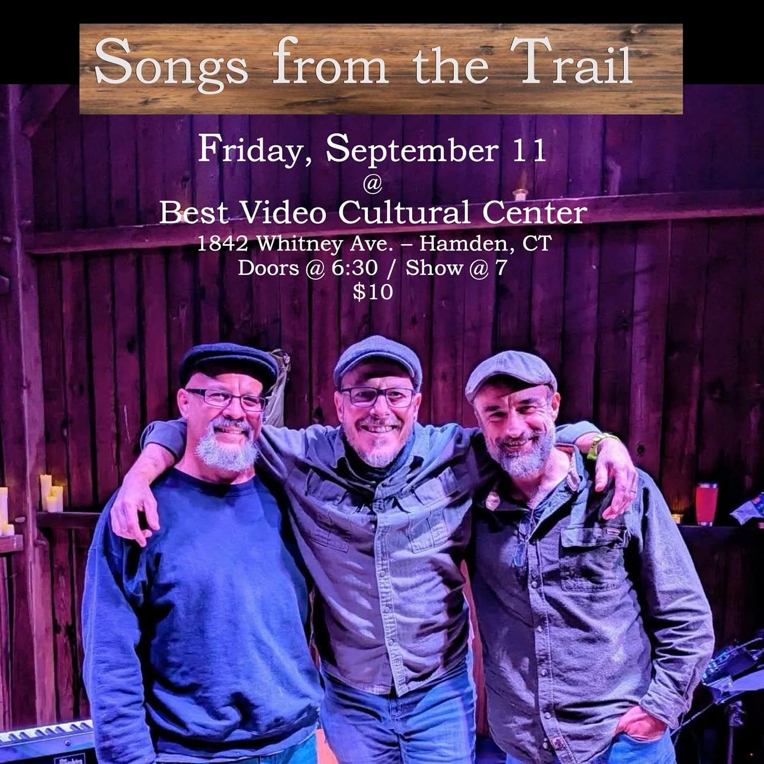 Apostolides, Bryan Titus & Shawn Taylor present: Songs From the Trail
