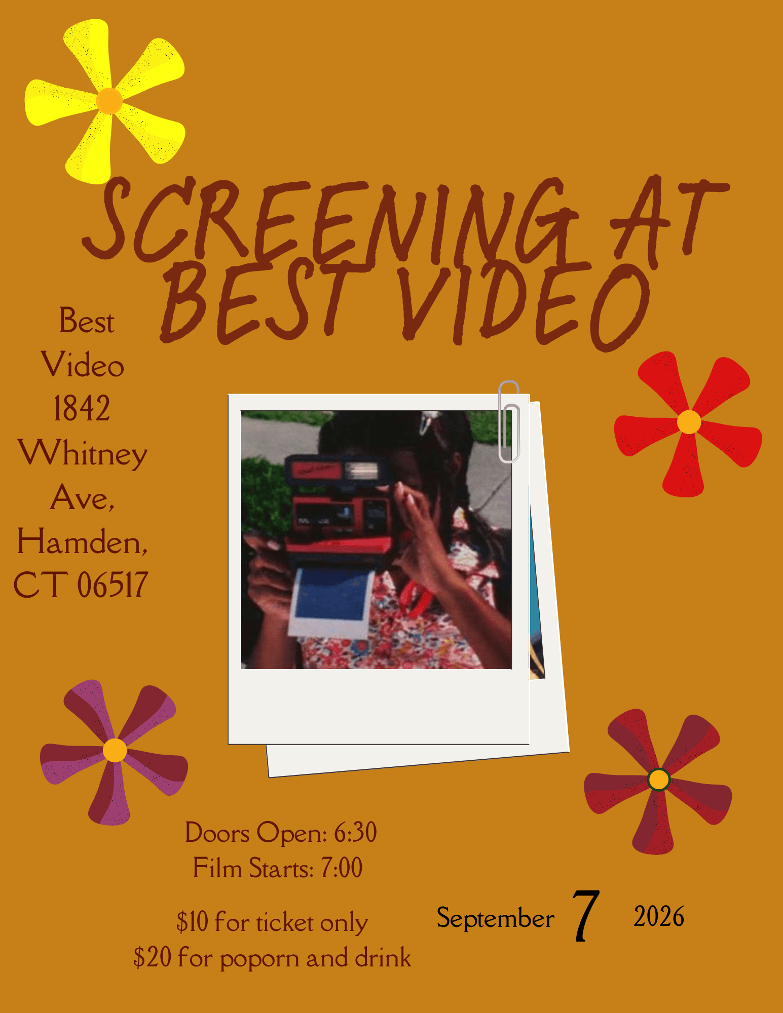 Screening at Best Video