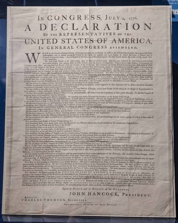 Readings of the Declaration of Independence, Frederick Douglass’s 1852 Oration, and Other Key Documents