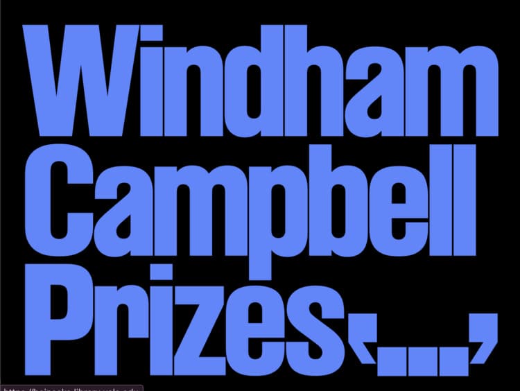 Windham-Campbell Prizes Festival