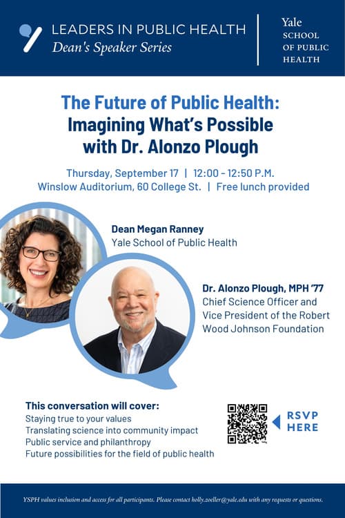 Leaders in Public Health featuring Dr. Alonzo Plough