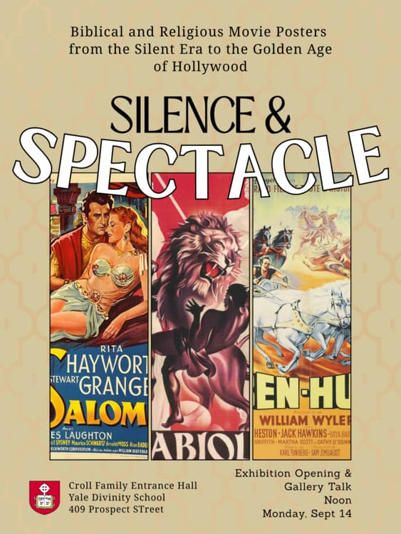 Art Exhibition: Silence & Spectacle — Biblical and Religious Movie Posters from the Silent Era to the Golden Age of Hollywood
