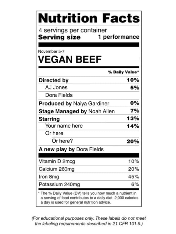 VEGAN BEEF
