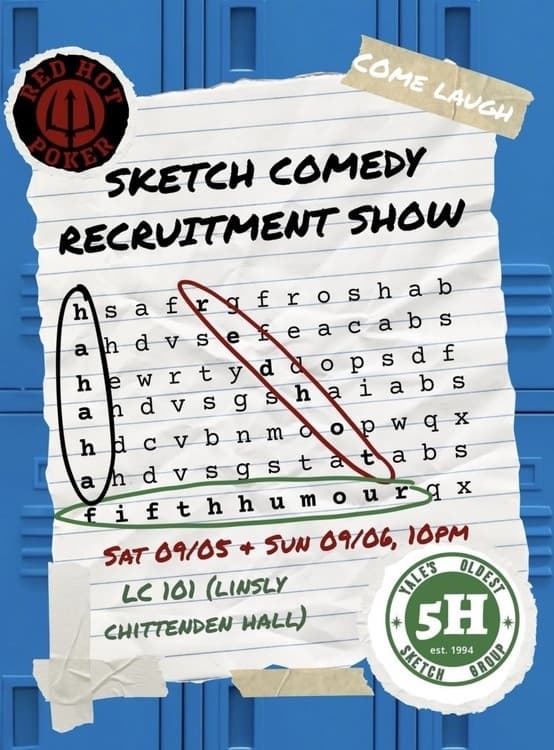 Red Hot Poker + The Fifth Humor Recruitment Shows 2026