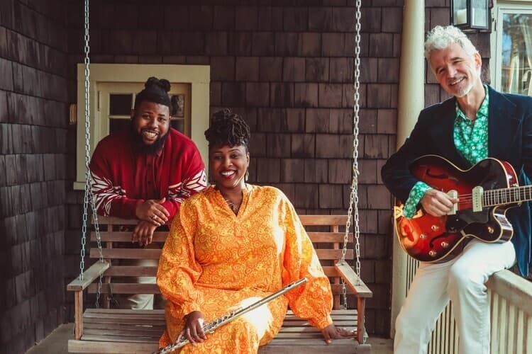 Dan and Claudia Zanes with Tyree Austin