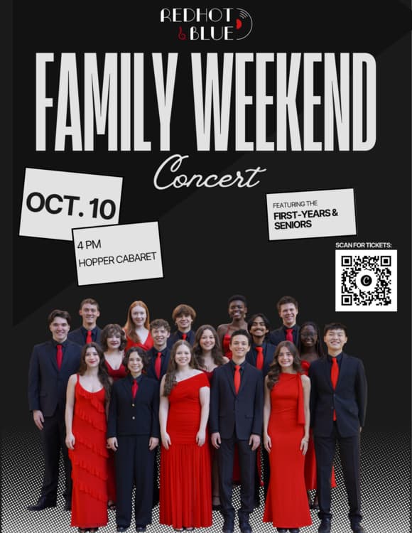 Redhot & Blue Family Weekend Concert