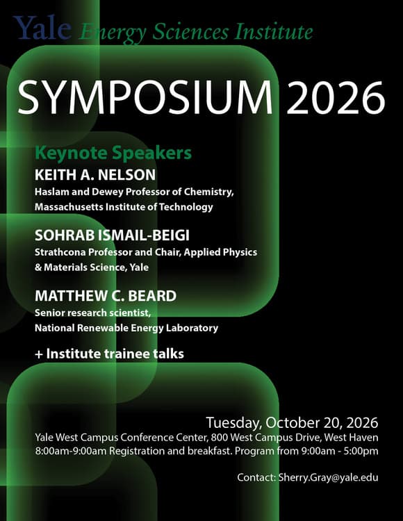 Energy Sciences Institute Symposium 2026