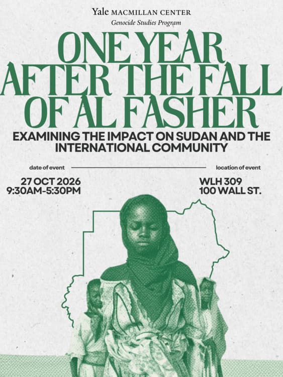 One year after the fall of Al Fasher: Examining the Impact on Sudan and the International Community