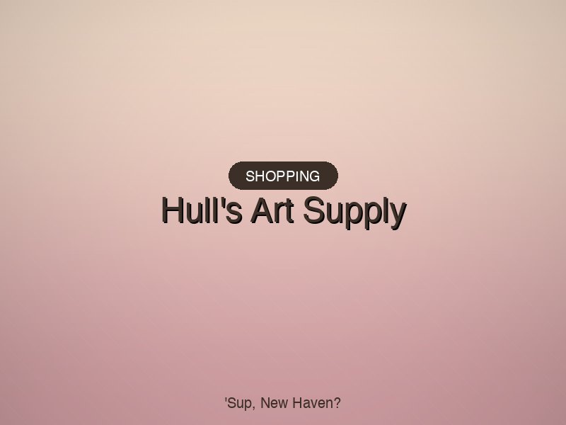 Hull's Art Supply & Framing