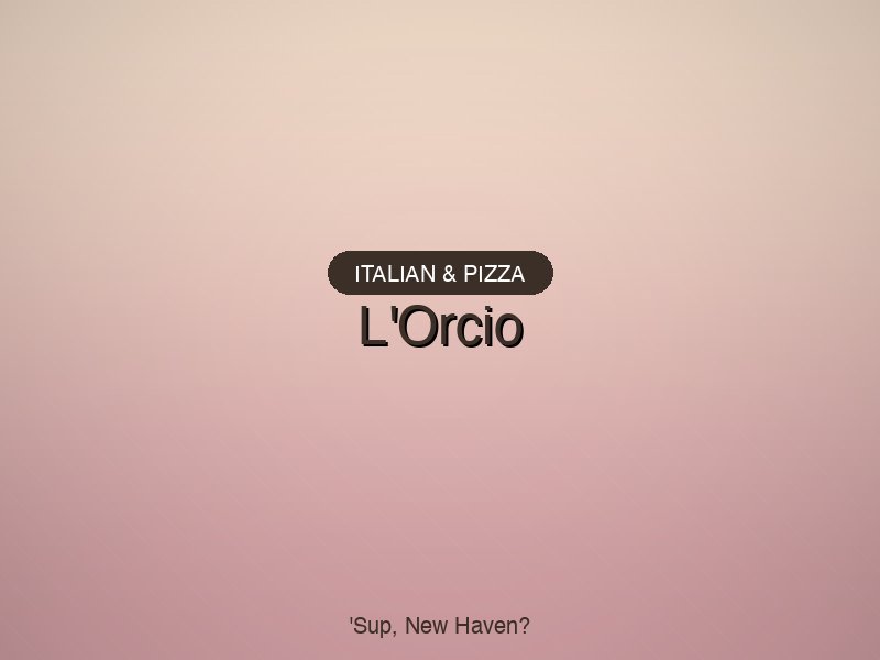 L'Orcio