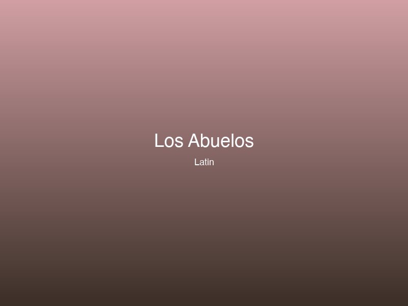 Los Abuelos